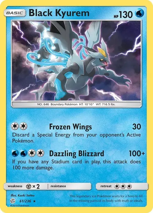 Black Kyurem card art