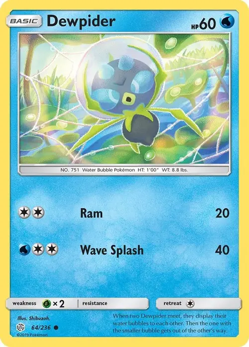 Dewpider card art