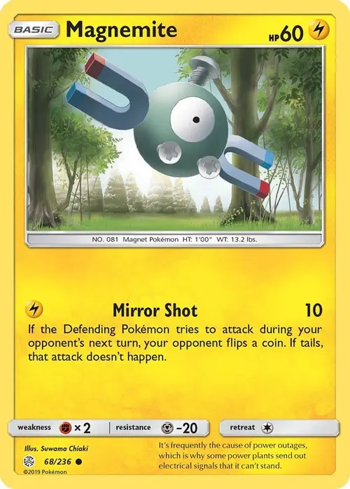 Magnemite card art
