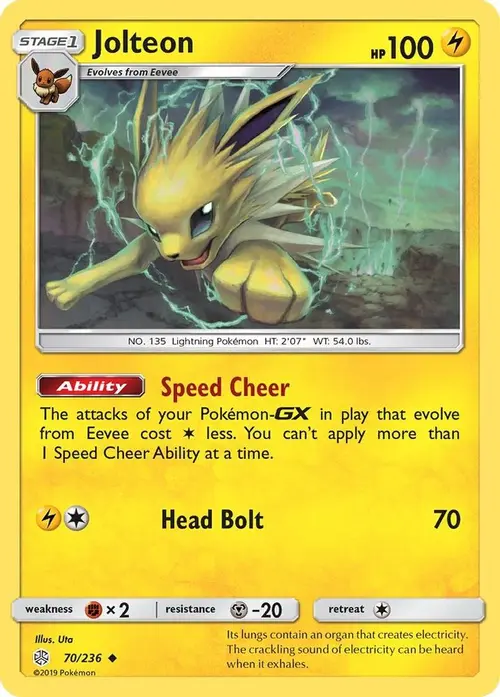 Jolteon card art