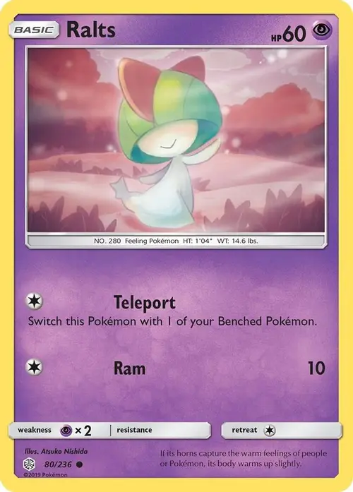 Ralts card art