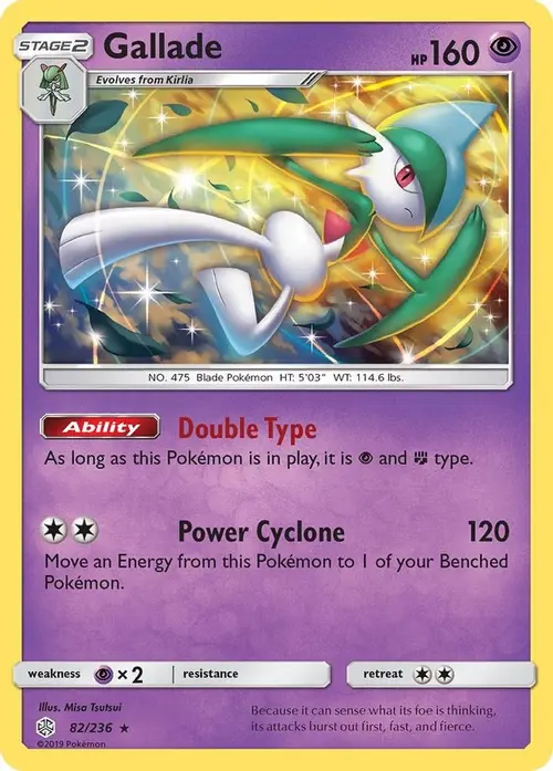 Gallade card art