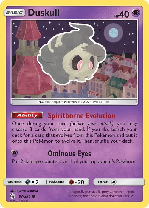 Duskull card art
