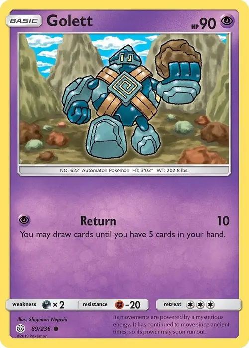 Golett card art