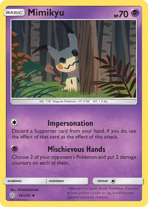 Mimikyu (96) card art