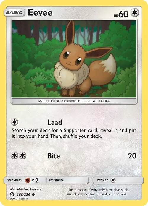 Eevee - 166/236 card art
