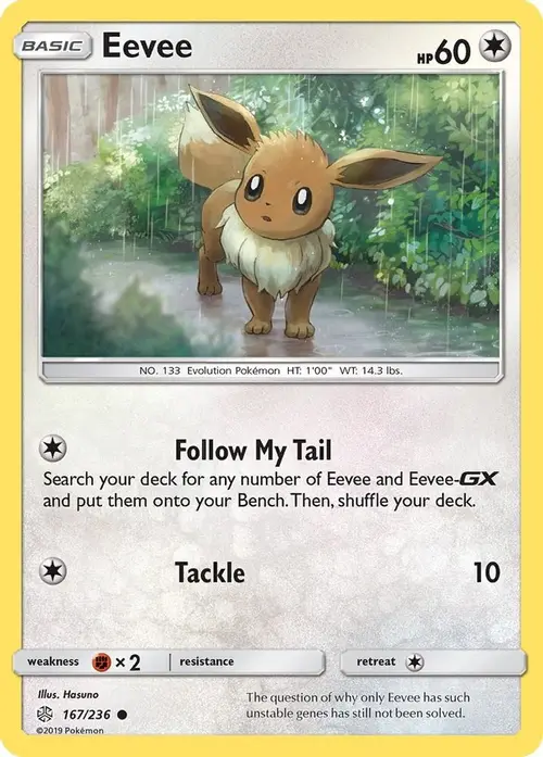 Eevee - 167/236 card art