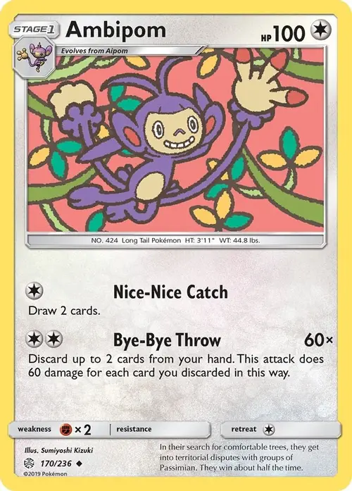 Ambipom card art