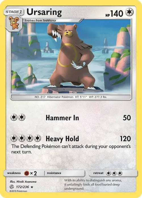 Ursaring card art