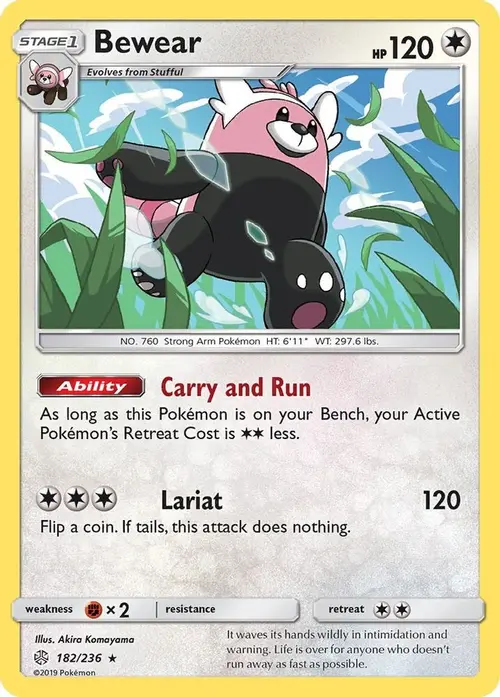 Bewear card art