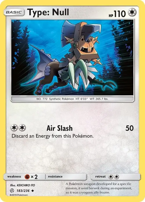 Type: Null card art
