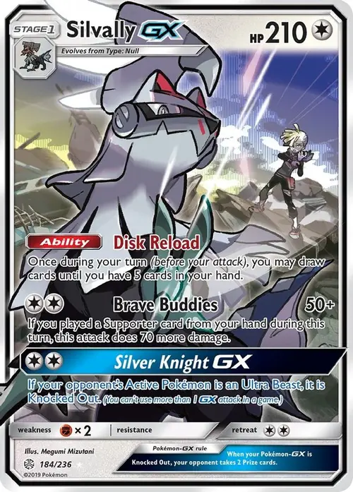 Silvally GX card art