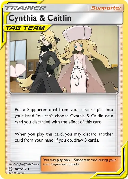Cynthia & Caitlin card art