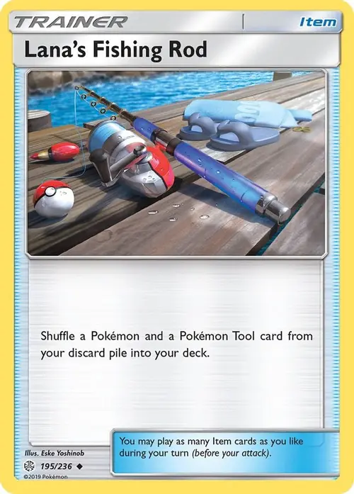 Lana's Fishing Rod card art
