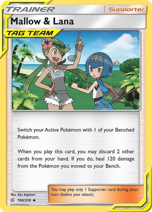 Mallow & Lana card art