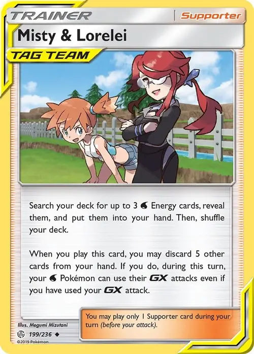 Misty & Lorelei card art