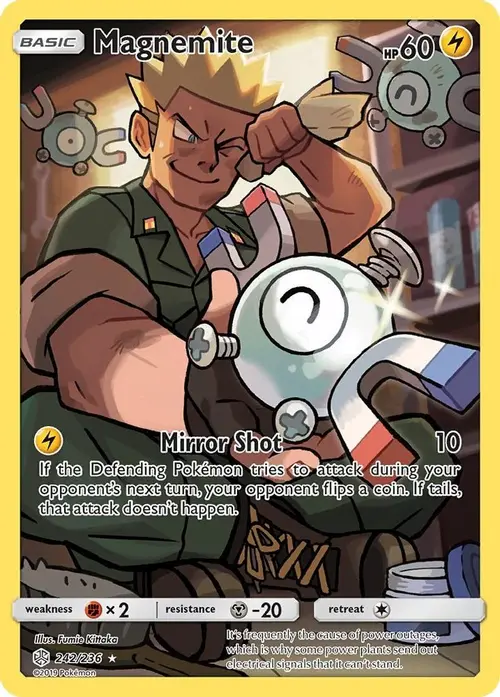 Magnemite (Secret) card art