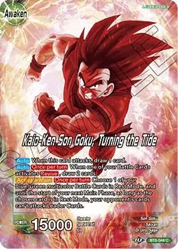 Son Goku // Kaio-Ken Son Goku, Turning the Tide card art