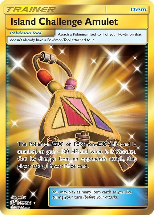 Island Challenge Amulet (Secret) card art