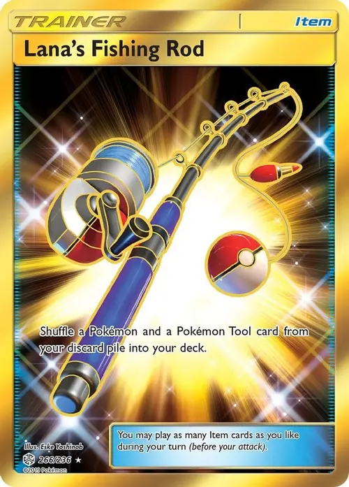 Lana's Fishing Rod (Secret) card art