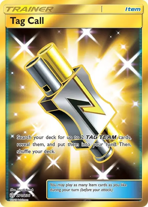 Tag Call (Secret) card art