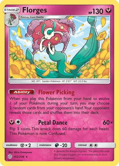 Florges card art