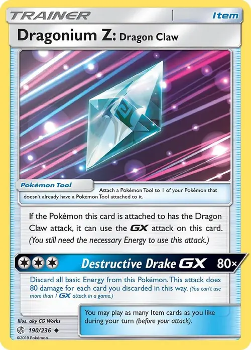 Dragonium Z: Dragon Claw card art