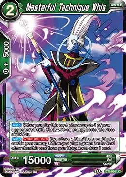 Masterful Technique Whis card art