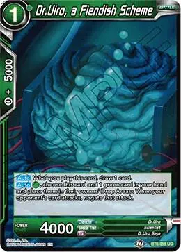 Dr.Uiro, a Fiendish Scheme card art