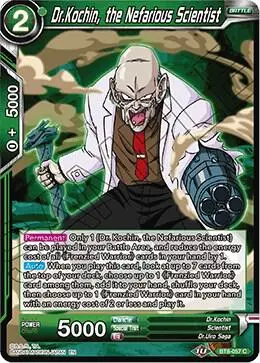 Dr.Kochin, the Nefarious Scientist card art