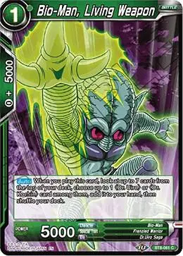 Bio-Man, Living Weapon card art