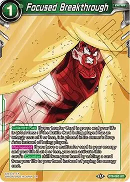 Focused Breakthrough card art