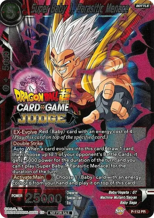 Super Baby 1, Parasitic Menace card art