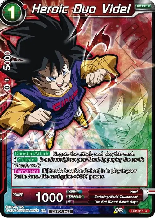 Heroic Duo Videl (Event Pack 05) card art