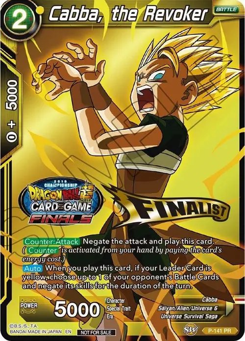 Cabba, the Revoker (Championship Final 2019) (Finalist) card art