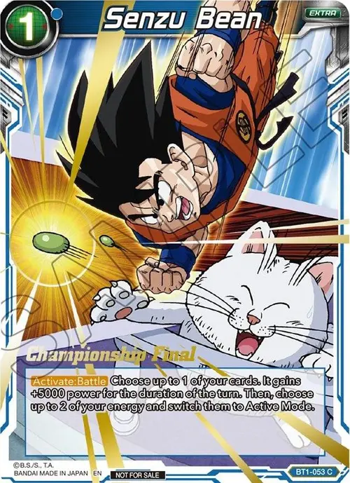 Senzu Bean (Championship Final 2019) card art