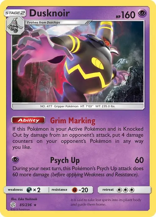 Dusknoir card art