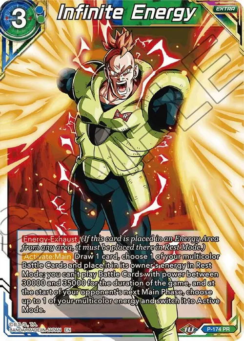 Infinite Energy card art