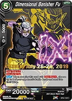 Dimensional Banisher Fu (OTAKON 2019) card art