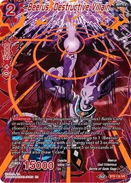 Beerus, Destructive Villain card art