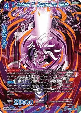 Android 21, Destructive Villain card art