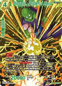 Piccolo, Prideful Hero card art