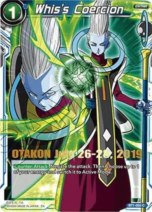 Whis's Coercion (OTAKON 2019) card art
