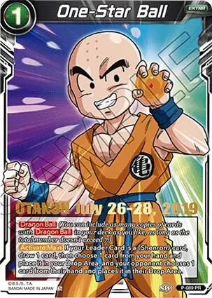 One-Star Ball (OTAKON 2019) card art