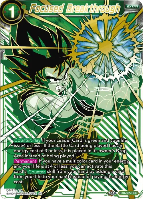 Focused Breakthrough (SPR) card art