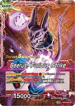 Beerus // Beerus, Furious Strike card art