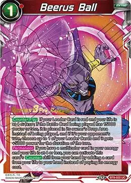 Beerus Ball card art