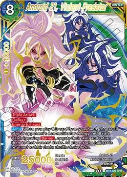 Android 21, Violent Predator (SPR) card art