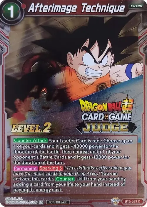 Afterimage Technique (Level 2) card art