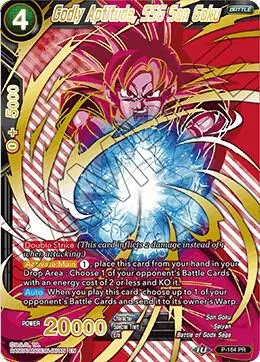Godly Aptitude, SSG Son Goku card art